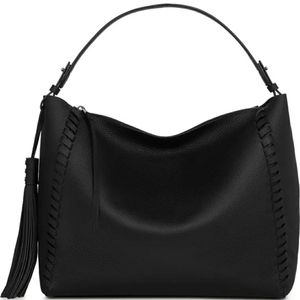 All Saints Kepi East/West Leather Tote